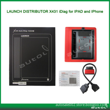 Launch X431 Idiag Auto Diag Scanner for iPad and iPhone, Update Via Internet
